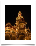 Mysore Palace Moon